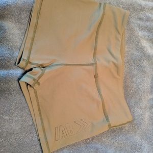 IAB booty shorts army green